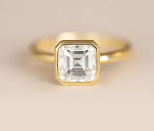 1.53 ct. Asscher Diamond Ring