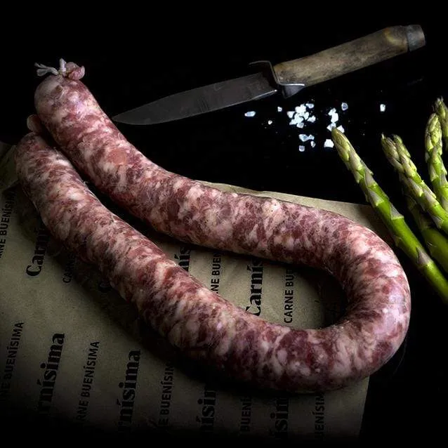 2 longanizas de Cerdo eco sin conservantes 500 g/ud