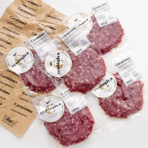 5 hamburguesas de Ternera Eco 200 g/ud