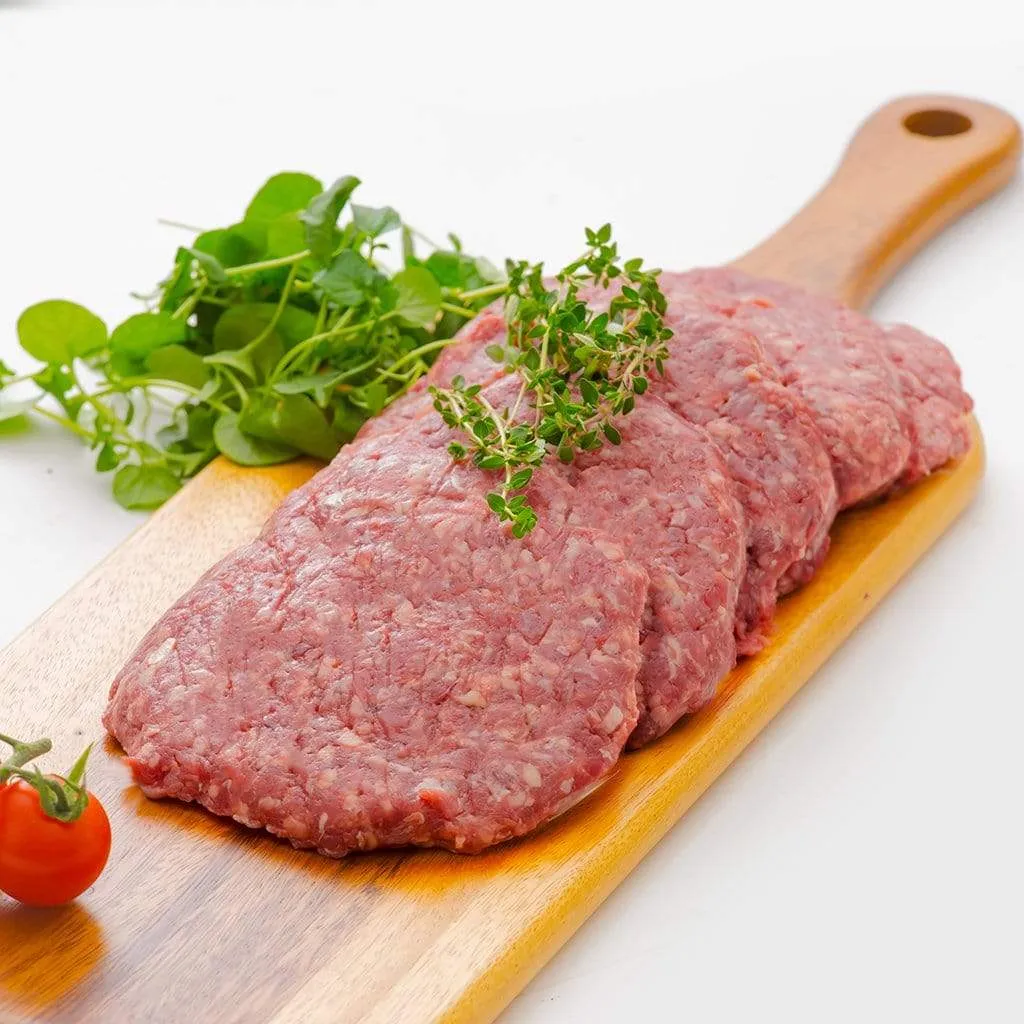 5 hamburguesas de Ternera Eco 200 g/ud