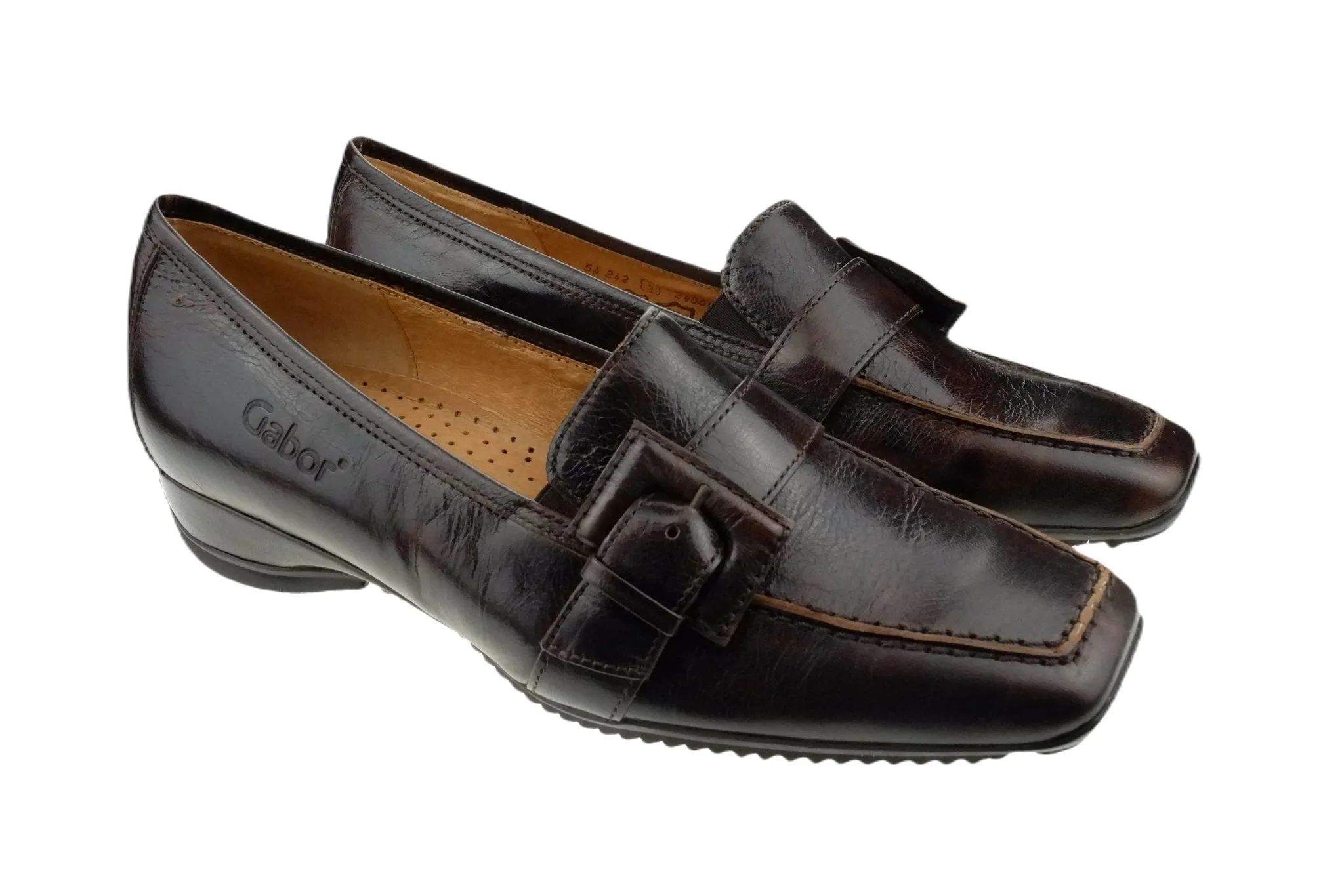 '54.242.34' women's loafer Brown