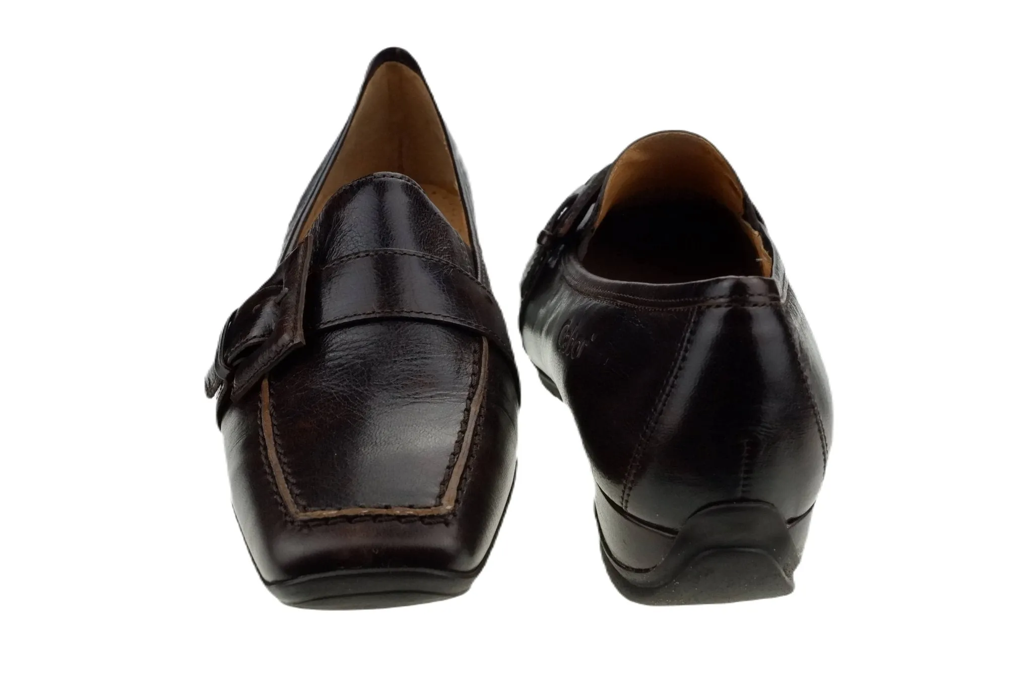 '54.242.34' women's loafer Brown