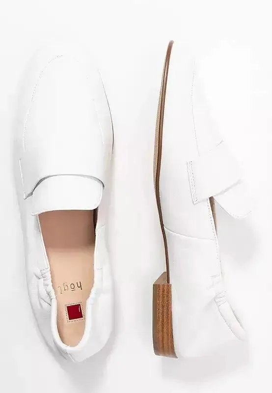 '9-101600-0200' women loafer - white