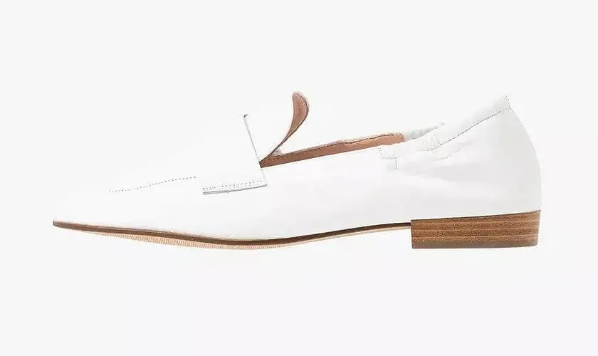 '9-101600-0200' women loafer - white