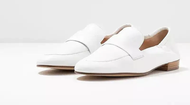 '9-101600-0200' women loafer - white