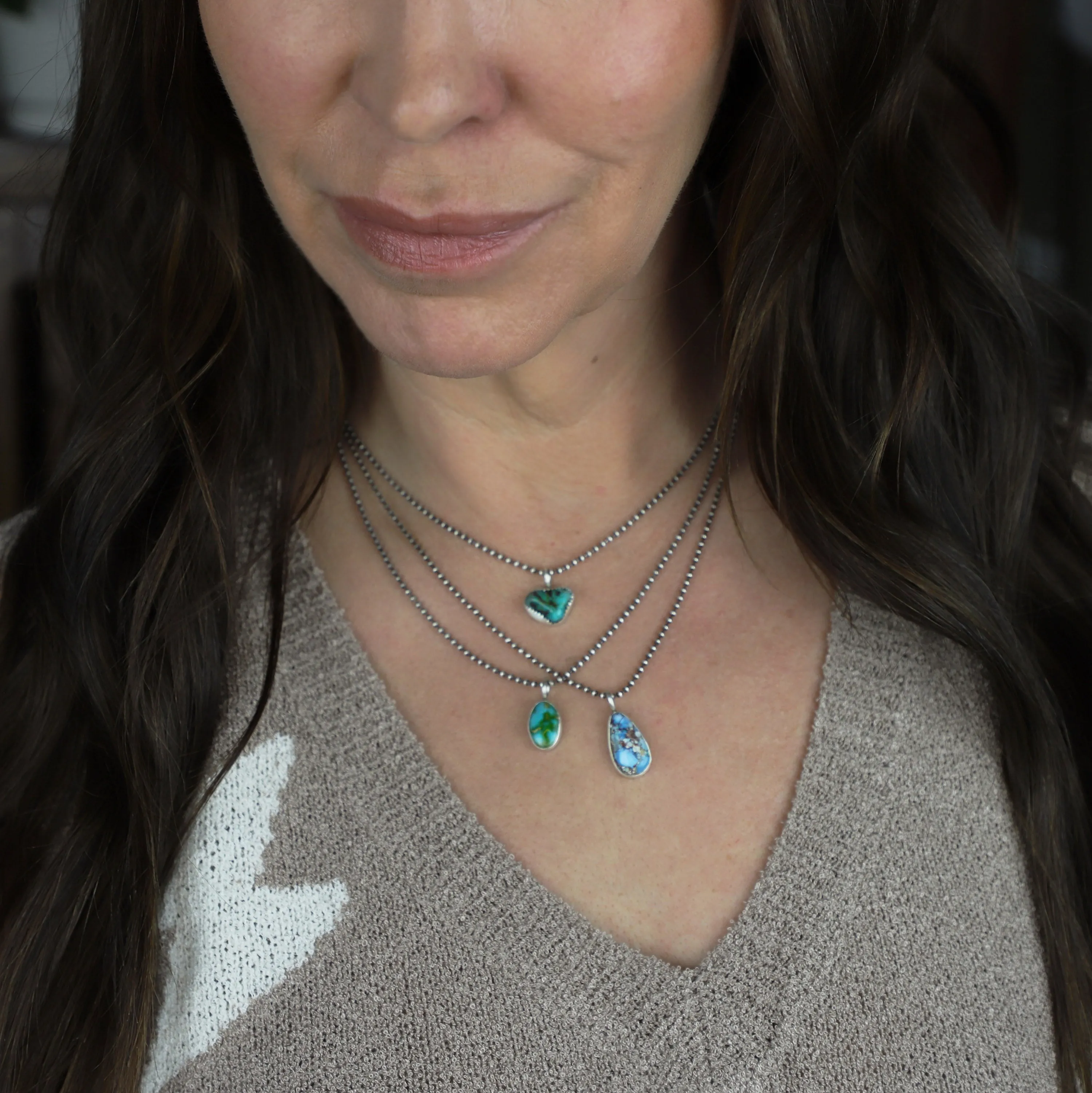 Alarcon Nugget Layering Necklace 3