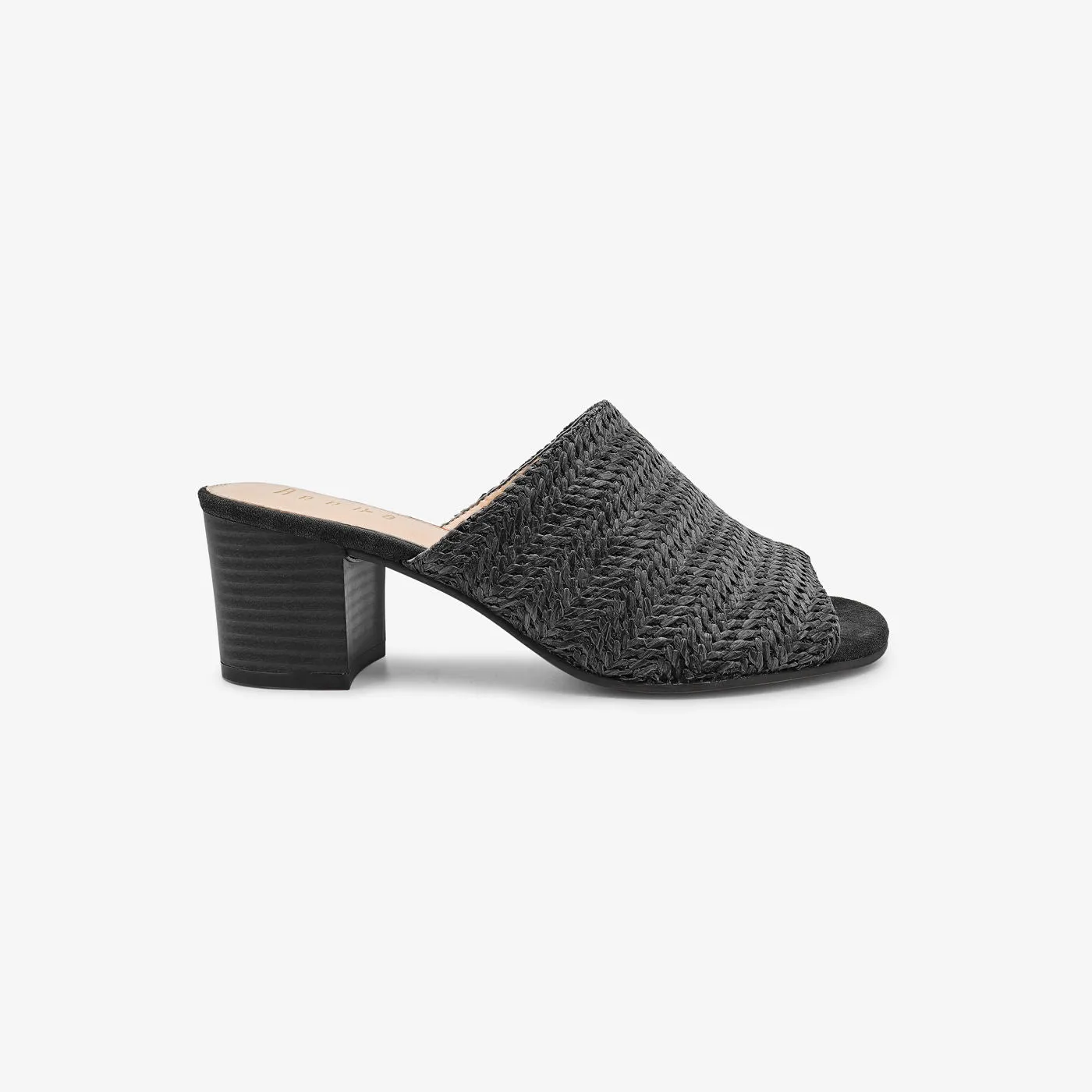 Almond Toe Block Heels