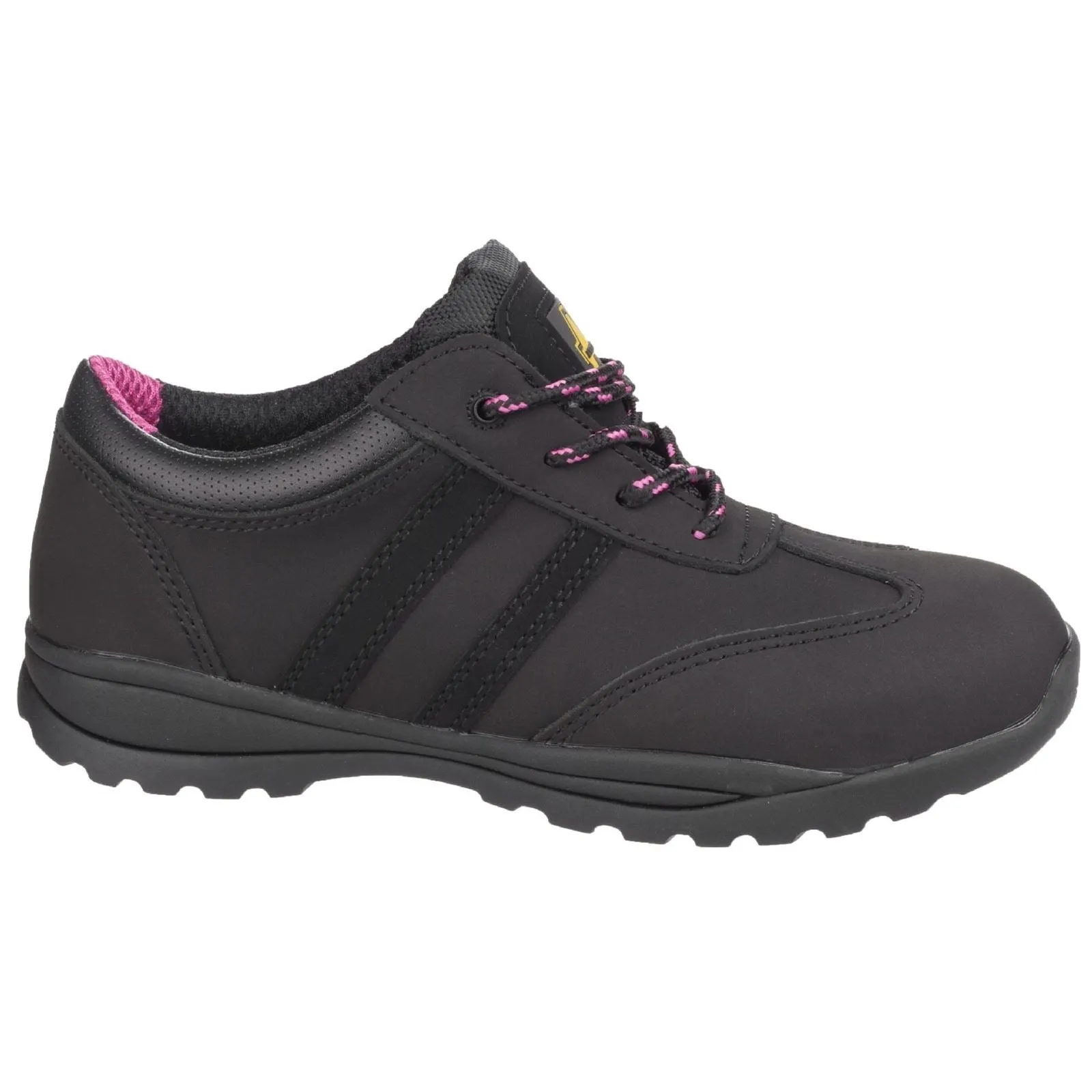 Amblers Safety FS706 Sophie Leather Women's Black Safety Shoes