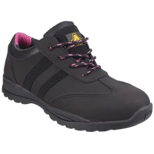 Amblers Safety FS706 Sophie Leather Women's Black Safety Shoes