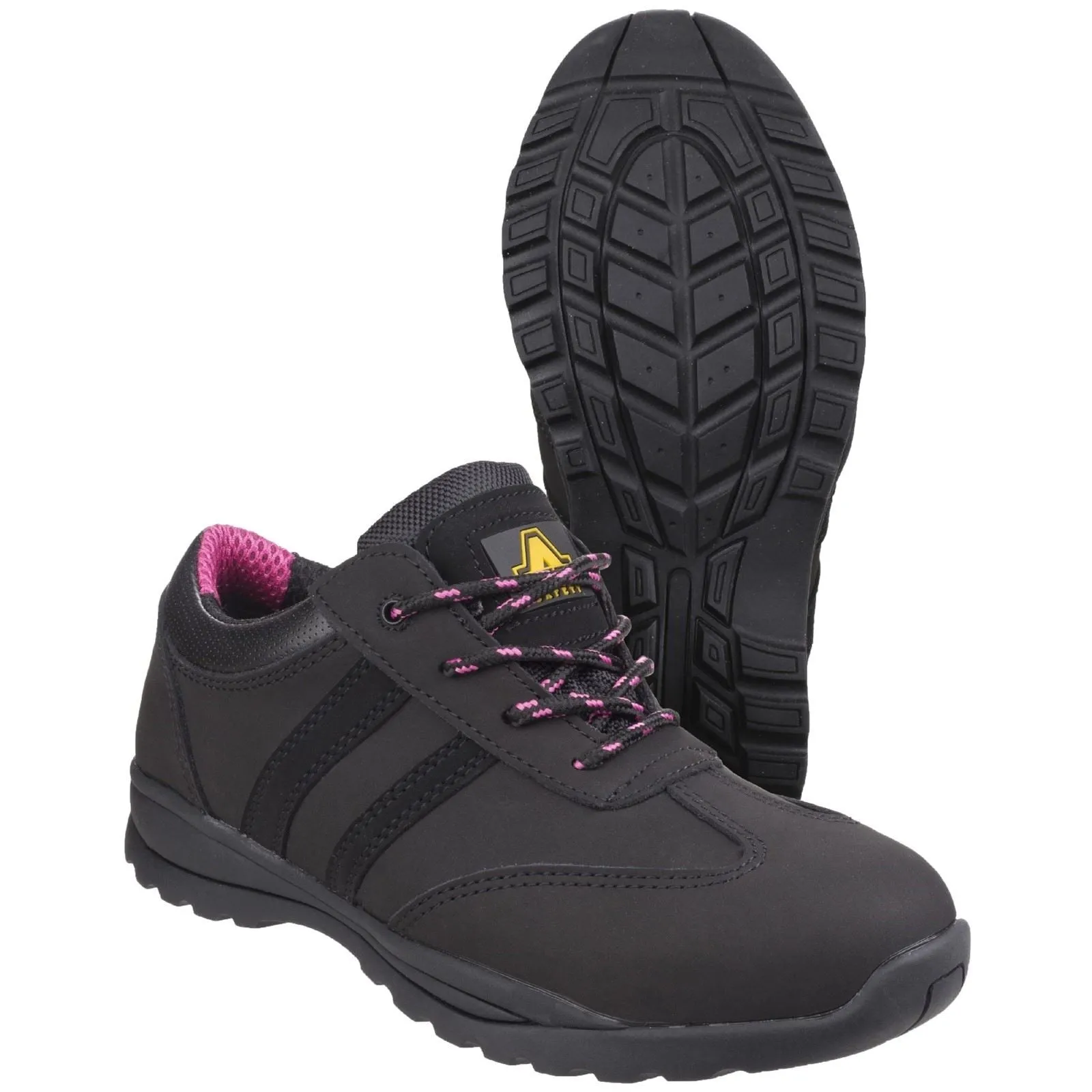 Amblers Safety FS706 Sophie Leather Women's Black Safety Shoes
