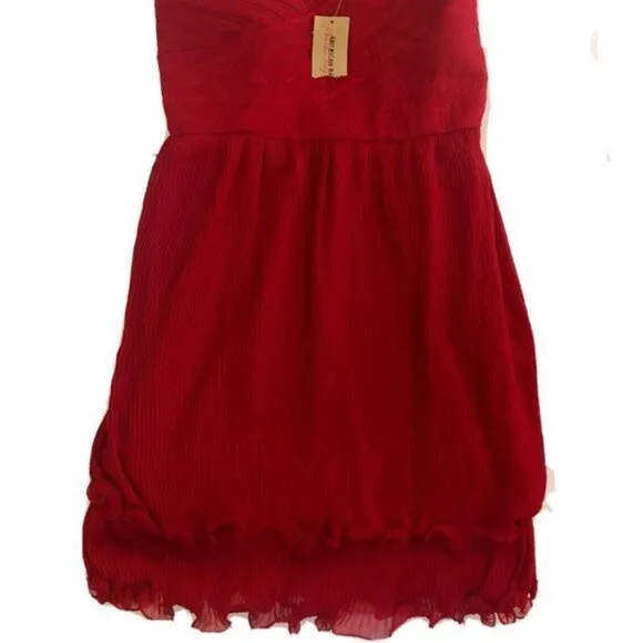 American Rag Womens Junior Red formal Dress Medium