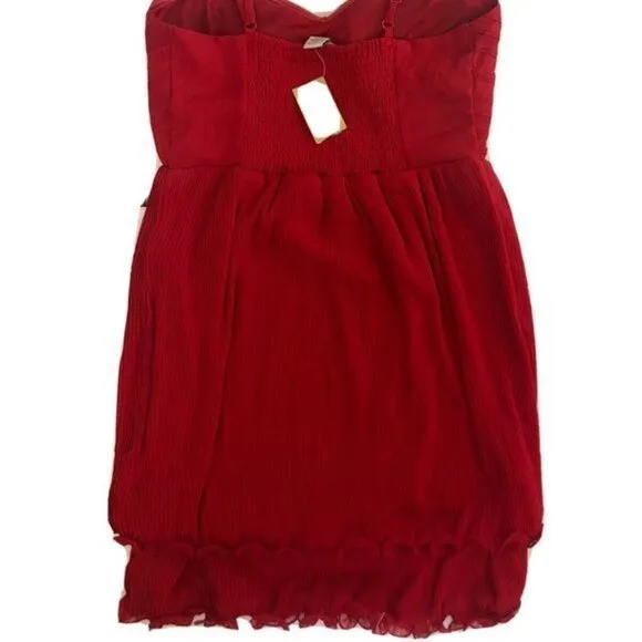 American Rag Womens Junior Red formal Dress Medium