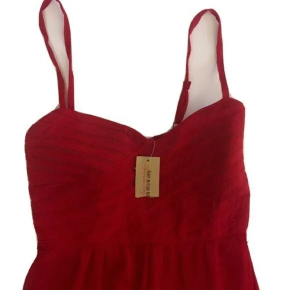 American Rag Womens Junior Red formal Dress Medium