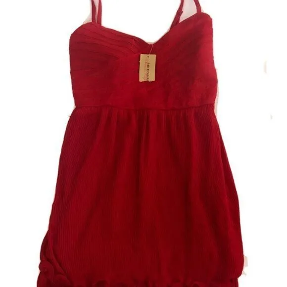 American Rag Womens Junior Red formal Dress Medium