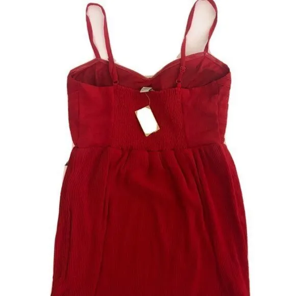 American Rag Womens Junior Red formal Dress Medium