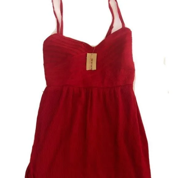 American Rag Womens Junior Red formal Dress Medium