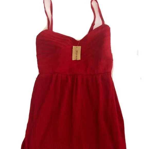 American Rag Womens Junior Red formal Dress Medium