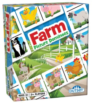 BG650-1142 Dominoes - Farm Picture