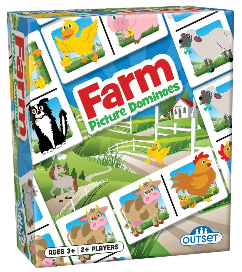 BG650-1142 Dominoes - Farm Picture