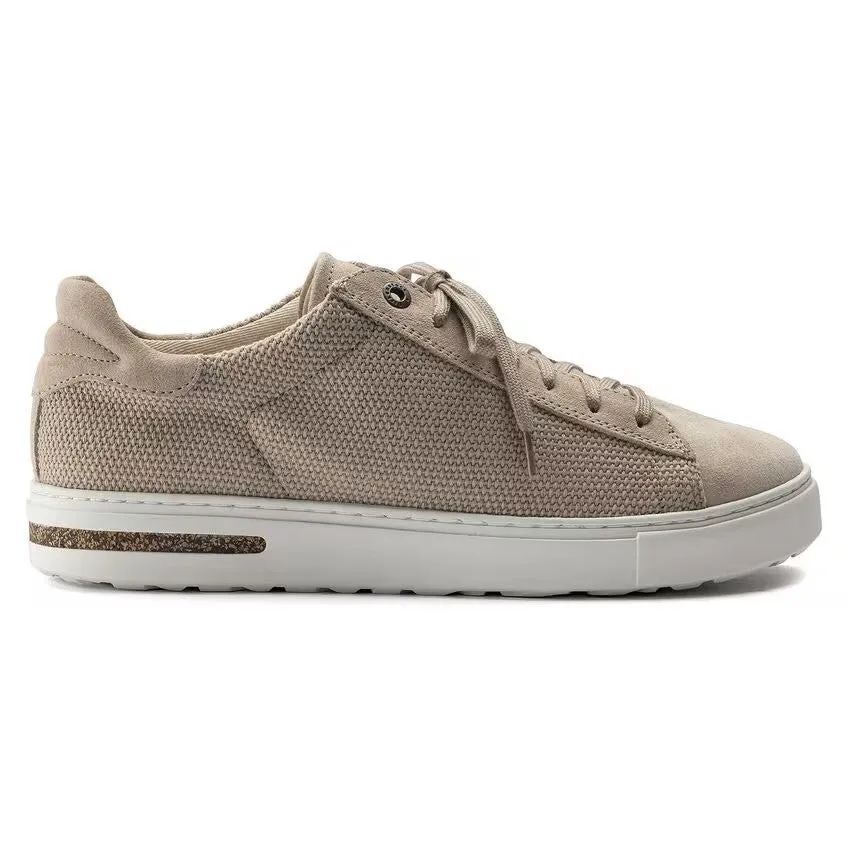 Birkenstock Bend Natural Leather Trainers Narrow Sandcastle