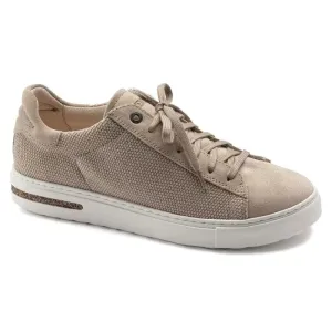 Birkenstock Bend Natural Leather Trainers Narrow Sandcastle