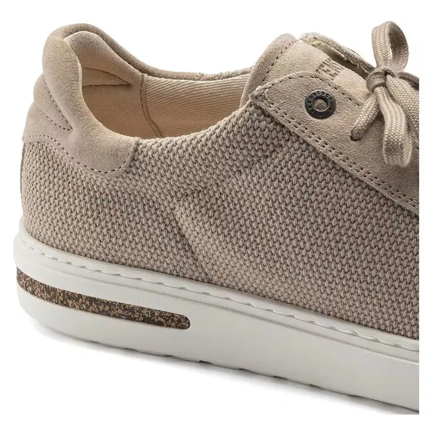 Birkenstock Bend Natural Leather Trainers Narrow Sandcastle
