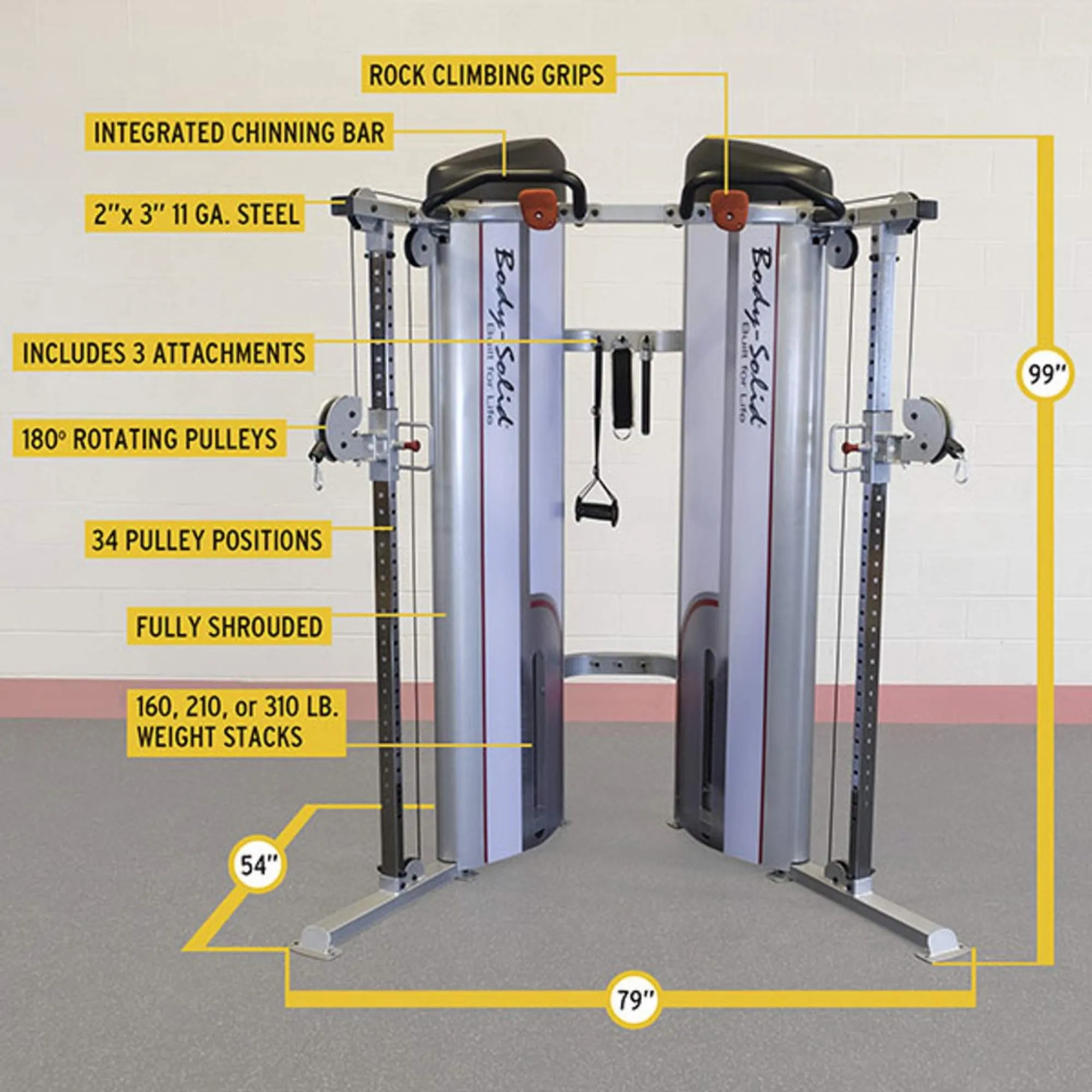 Body-Solid Series 2 Functional Trainer S2FT