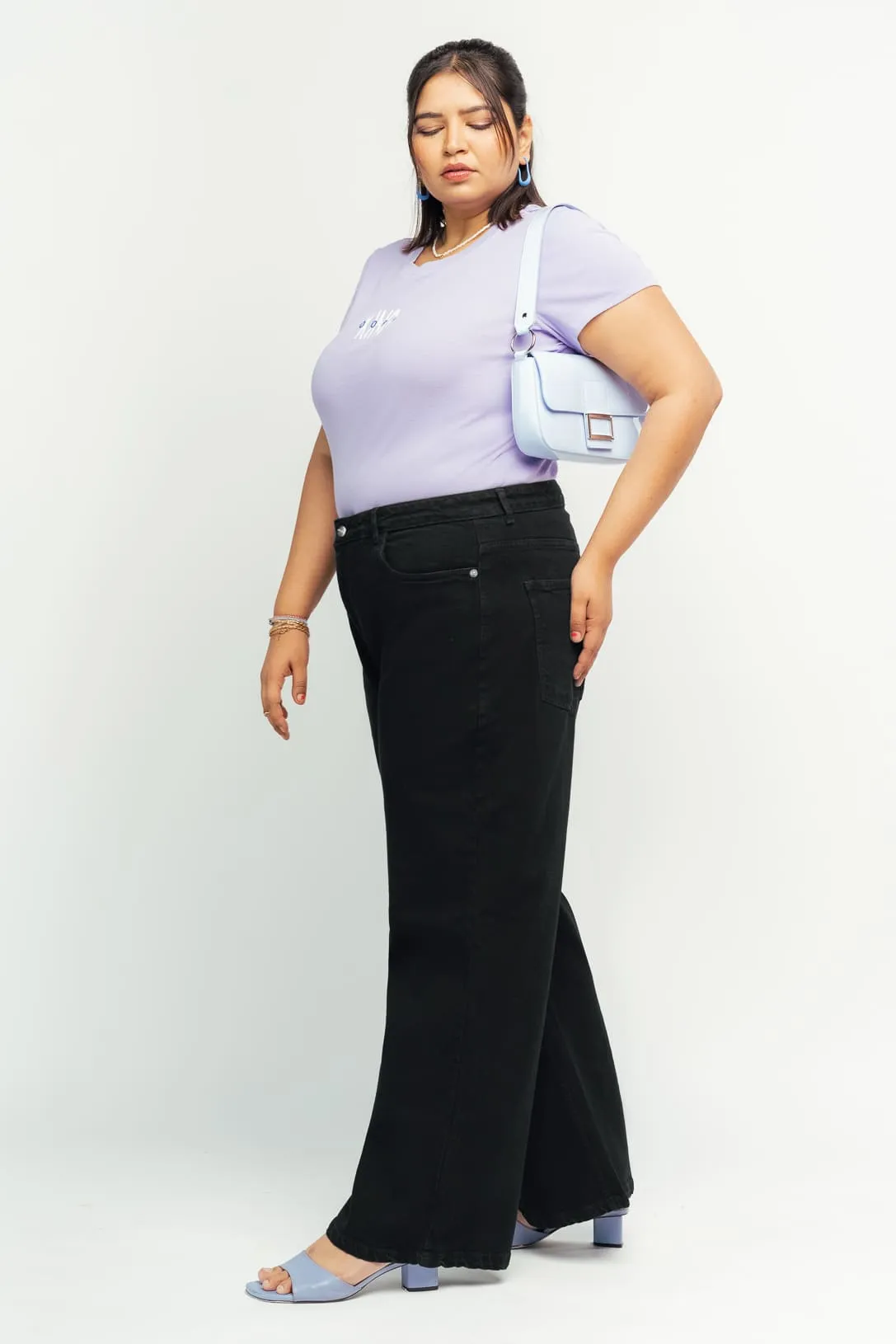 Classic Black Straight Jeans
