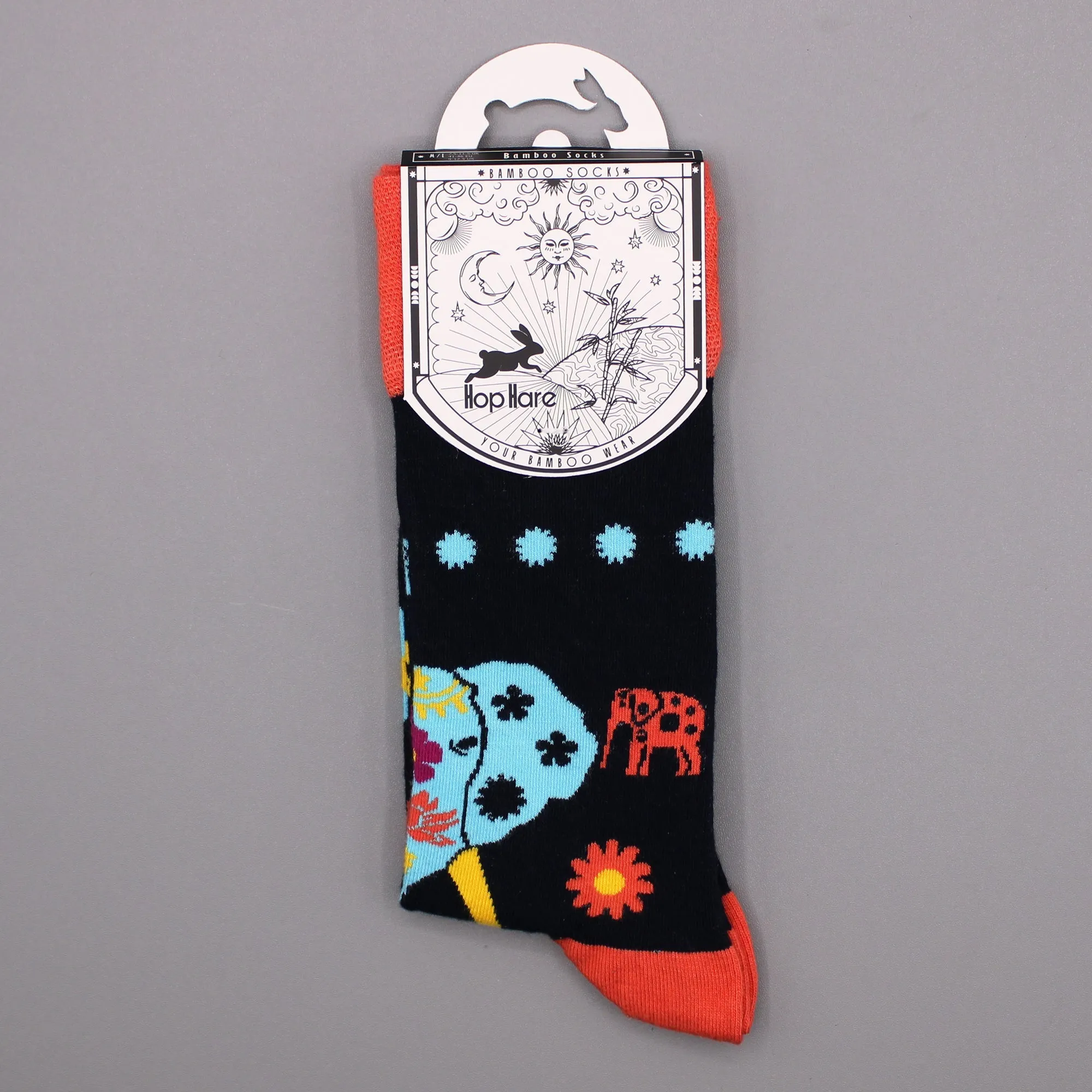 Cosmic Socks - Hop Hare Bamboo Socks S/M - Cosmic Elephant