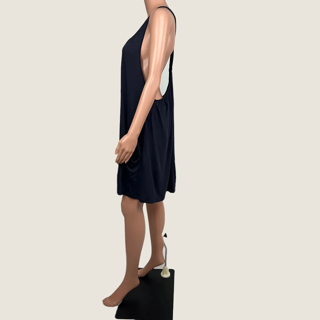 Country Road Midi Sleeveless Dress Medium