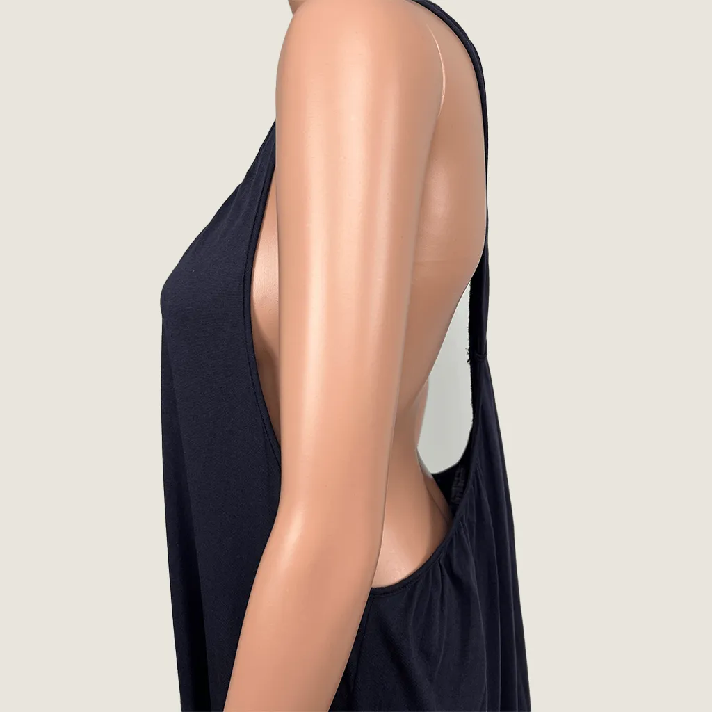 Country Road Midi Sleeveless Dress Medium