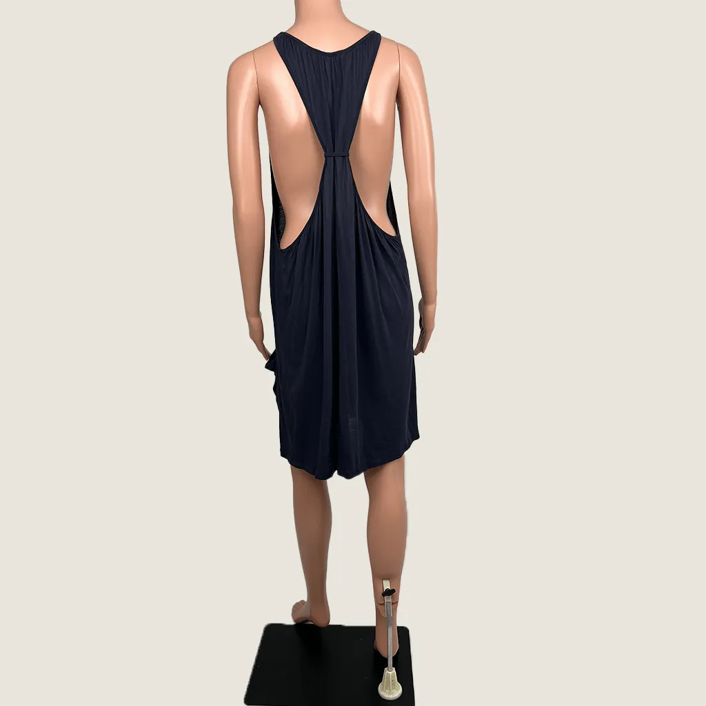 Country Road Midi Sleeveless Dress Medium