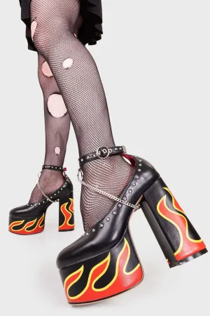Desire Platform Heels