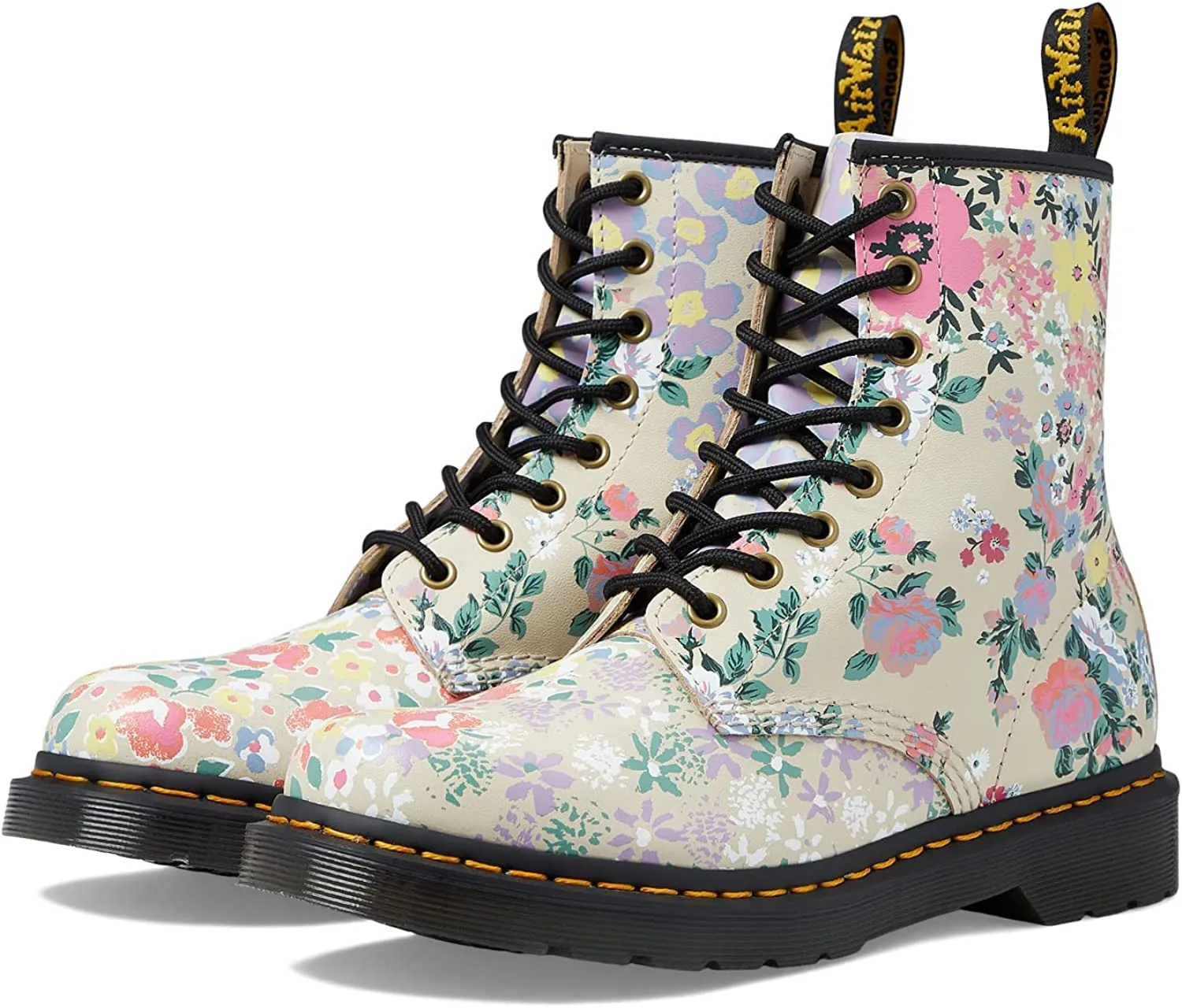 DR. MARTENS 1460 Floral Mash Up Backhand