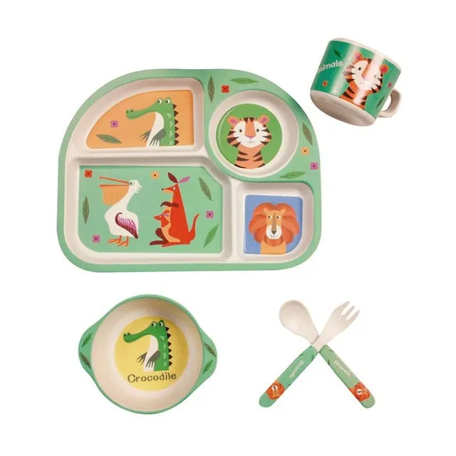 Eco-Bub Bamboo Dishware Set