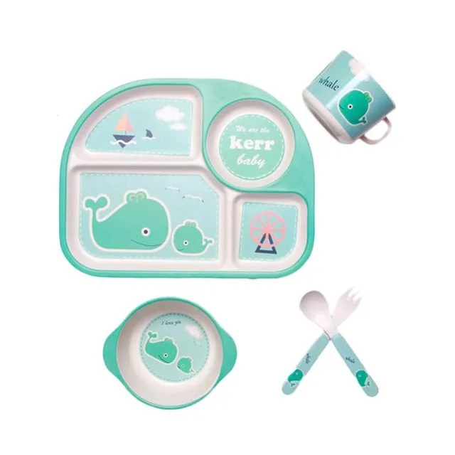 Eco-Bub Bamboo Dishware Set