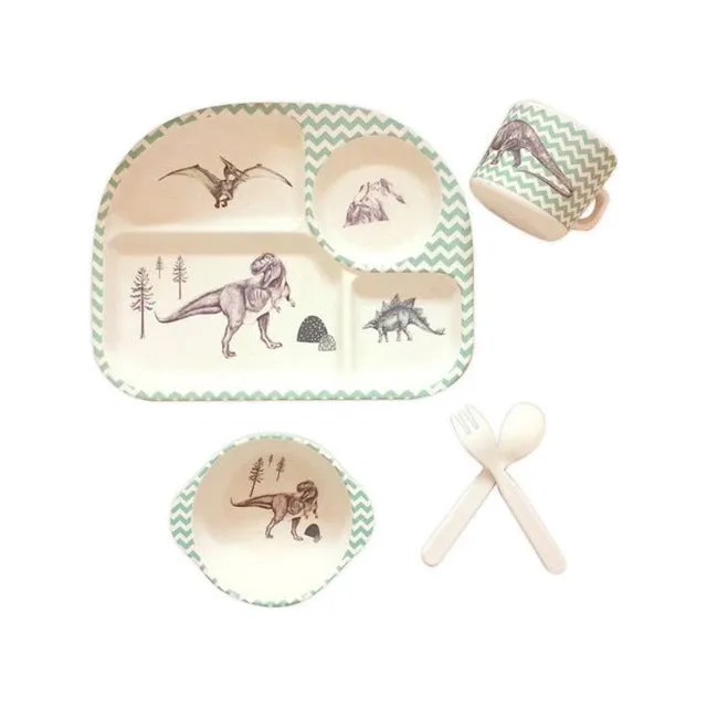 Eco-Bub Bamboo Dishware Set