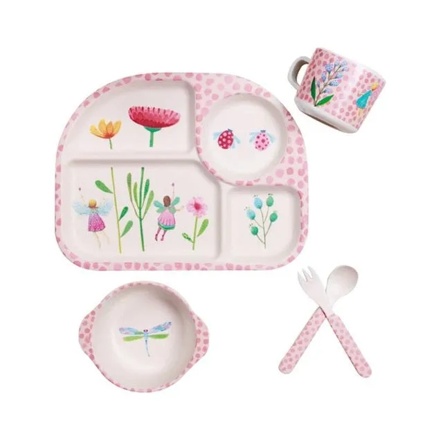Eco-Bub Bamboo Dishware Set