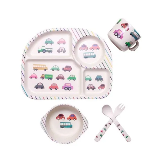 Eco-Bub Bamboo Dishware Set