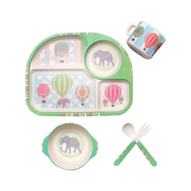 Eco-Bub Bamboo Dishware Set