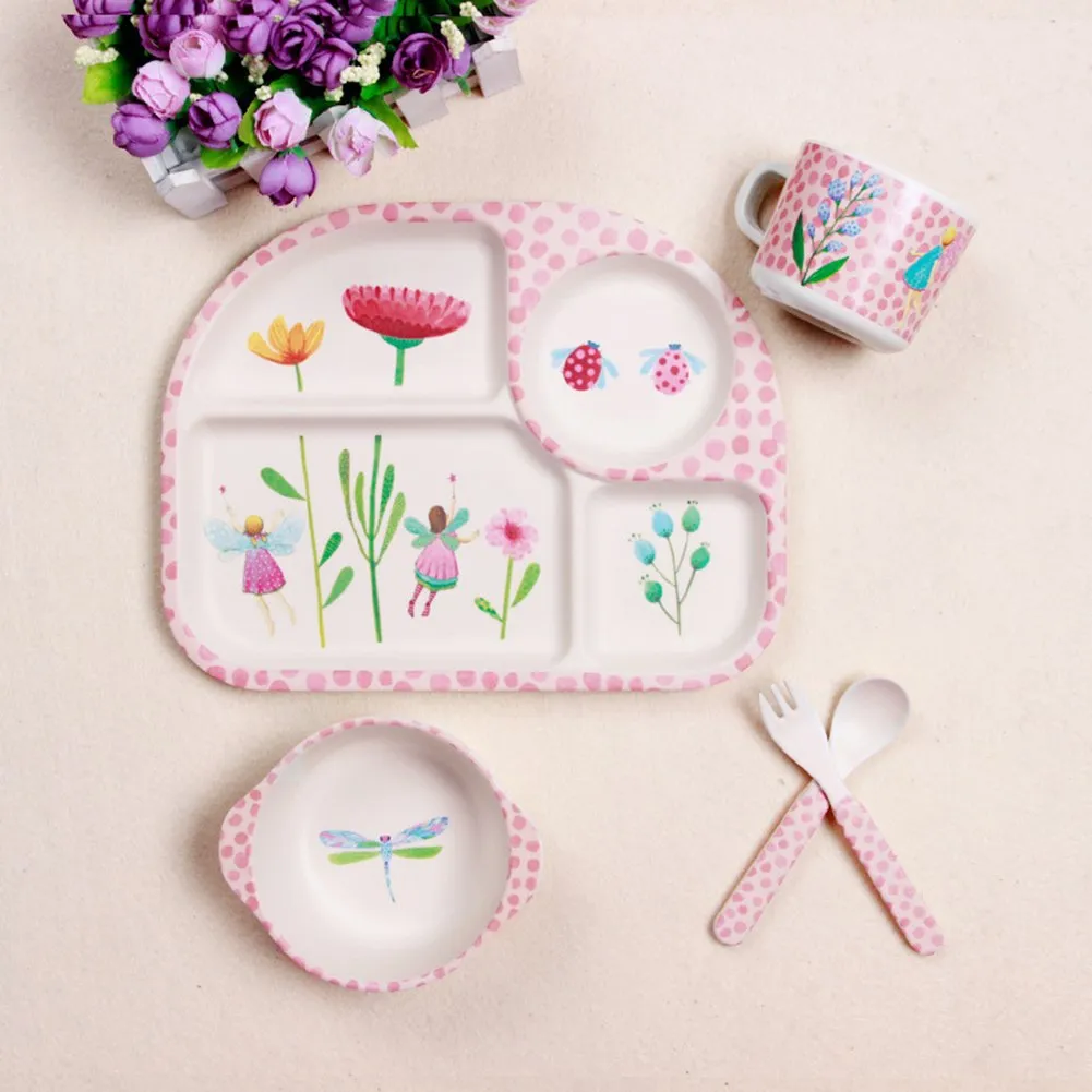 Eco-Bub Bamboo Dishware Set