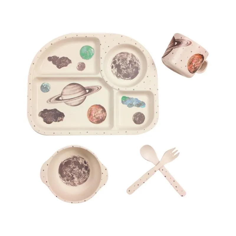 Eco-Bub Bamboo Dishware Set