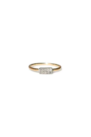 Elegant Eight Stone Svelte Pavé Diamond Band