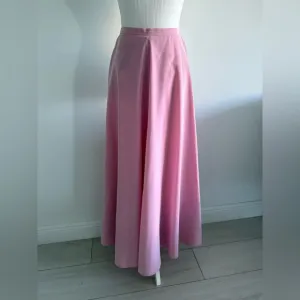 Elegant Pink Maxi Skirt