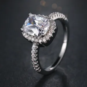 Elegant Temperament Jewelry Womens Girls Filled Wedding Ring