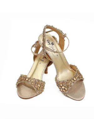 Fawn Color Formal Sandals-RS30