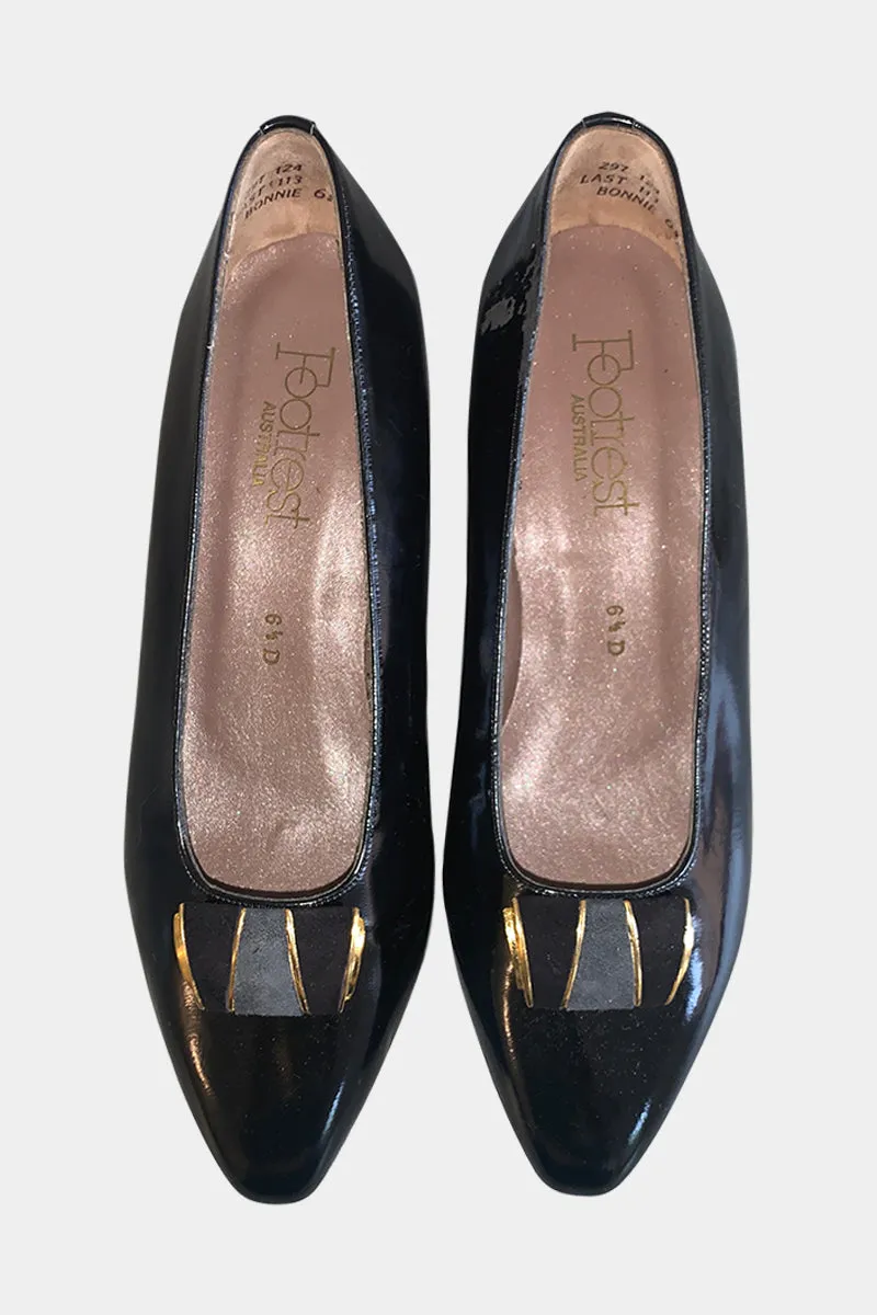 FOOTREST Black Heels