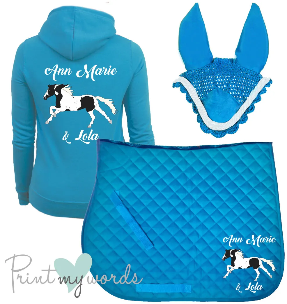 'Freya' Children's Personalised Matching Equestrian Set - Elegant Design