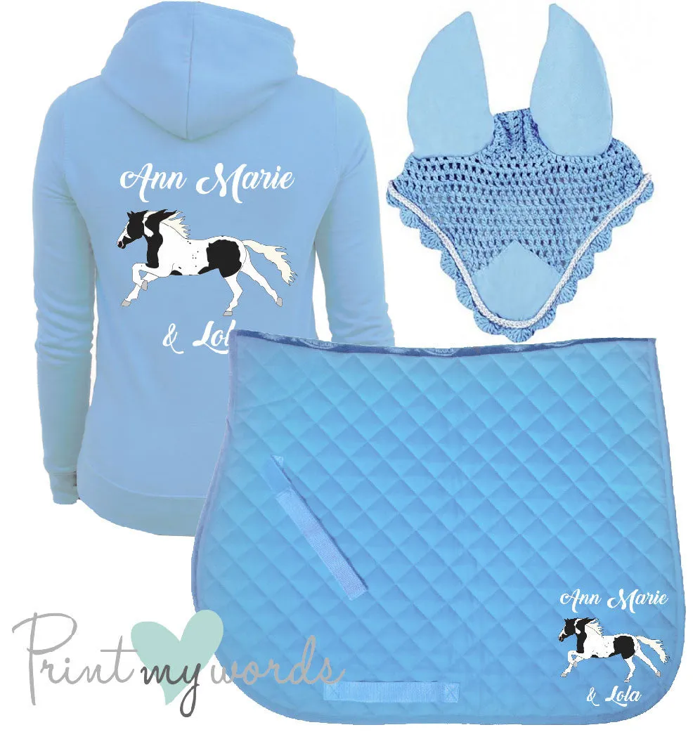 'Freya' Children's Personalised Matching Equestrian Set - Elegant Design