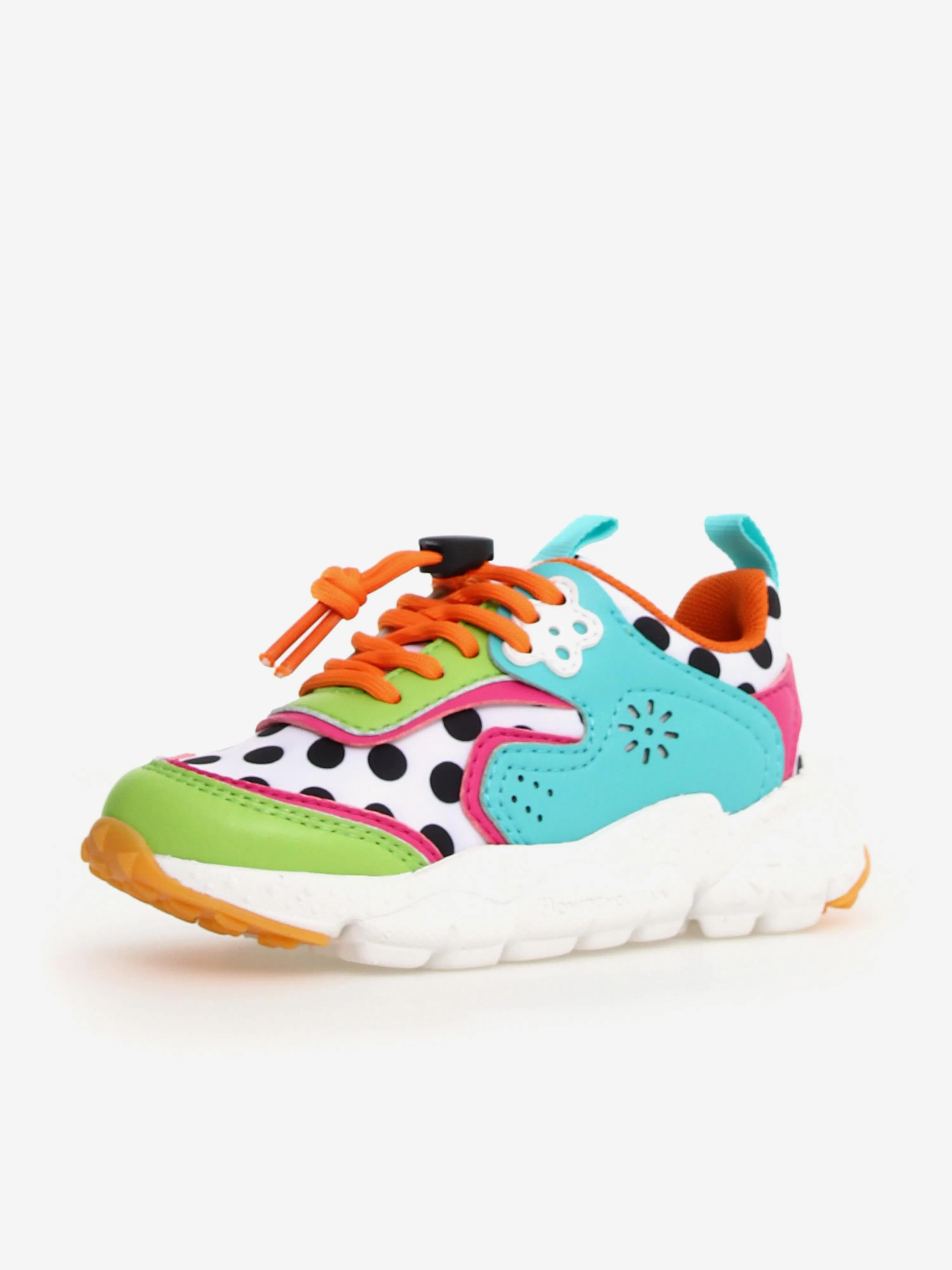 Girls Doi Spotted Trainers in Multicolour